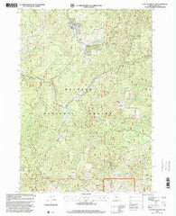 Flagtail Mountain Oregon Historical topographic map, 1:24000 scale, 7.5 X 7.5 Minute, Year 1998