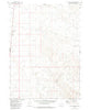 Flat Top Mtn SE Oregon Historical topographic map, 1:24000 scale, 7.5 X 7.5 Minute, Year 1979