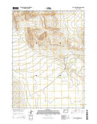 Flat Top Mountain Oregon Current topographic map, 1:24000 scale, 7.5 X 7.5 Minute, Year 2014