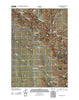 Flowers Gulch Oregon Historical topographic map, 1:24000 scale, 7.5 X 7.5 Minute, Year 2011