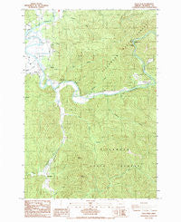 Foley Peak Oregon Historical topographic map, 1:24000 scale, 7.5 X 7.5 Minute, Year 1985