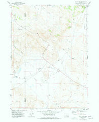 Folly Farm Oregon Historical topographic map, 1:24000 scale, 7.5 X 7.5 Minute, Year 1974