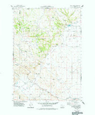 Folly Farm Oregon Historical topographic map, 1:62500 scale, 15 X 15 Minute, Year 1974