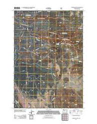 Foreman Point Oregon Historical topographic map, 1:24000 scale, 7.5 X 7.5 Minute, Year 2011