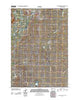 Forked Horn Butte Oregon Historical topographic map, 1:24000 scale, 7.5 X 7.5 Minute, Year 2011