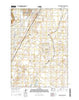Forked Horn Butte Oregon Current topographic map, 1:24000 scale, 7.5 X 7.5 Minute, Year 2014