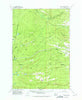 Fort Butte Oregon Historical topographic map, 1:62500 scale, 15 X 15 Minute, Year 1961