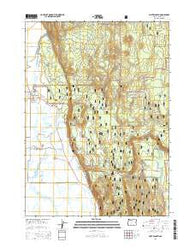 Fort Klamath Oregon Current topographic map, 1:24000 scale, 7.5 X 7.5 Minute, Year 2014