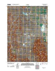 Fort Rock Oregon Historical topographic map, 1:24000 scale, 7.5 X 7.5 Minute, Year 2011