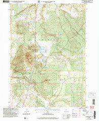 Foster Butte Oregon Historical topographic map, 1:24000 scale, 7.5 X 7.5 Minute, Year 2004