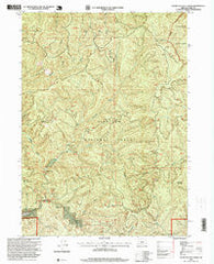 Fourth of July Creek Oregon Historical topographic map, 1:24000 scale, 7.5 X 7.5 Minute, Year 1996
