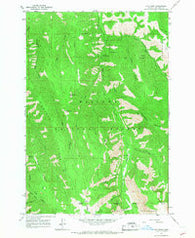 Fox Point Oregon Historical topographic map, 1:24000 scale, 7.5 X 7.5 Minute, Year 1965
