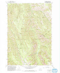 Fox Point Oregon Historical topographic map, 1:24000 scale, 7.5 X 7.5 Minute, Year 1993