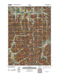 Fox Hollow Oregon Historical topographic map, 1:24000 scale, 7.5 X 7.5 Minute, Year 2011