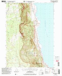 Fremont Point Oregon Historical topographic map, 1:24000 scale, 7.5 X 7.5 Minute, Year 2004