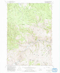 French Gulch Oregon Historical topographic map, 1:24000 scale, 7.5 X 7.5 Minute, Year 1992