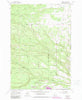 Friend Oregon Historical topographic map, 1:24000 scale, 7.5 X 7.5 Minute, Year 1962
