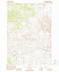 Frog Hollow Oregon Historical topographic map, 1:24000 scale, 7.5 X 7.5 Minute, Year 1990