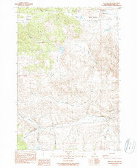 Frog Hollow Oregon Historical topographic map, 1:24000 scale, 7.5 X 7.5 Minute, Year 1990