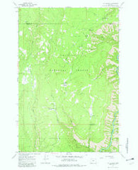 Fry Meadow Oregon Historical topographic map, 1:24000 scale, 7.5 X 7.5 Minute, Year 1967