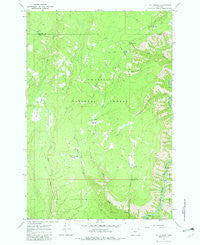 Fry Meadow Oregon Historical topographic map, 1:24000 scale, 7.5 X 7.5 Minute, Year 1967