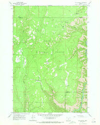 Fry Meadow Oregon Historical topographic map, 1:24000 scale, 7.5 X 7.5 Minute, Year 1967