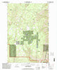 Fry Meadow Oregon Historical topographic map, 1:24000 scale, 7.5 X 7.5 Minute, Year 1995