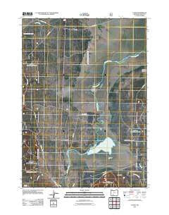 Fuego Oregon Historical topographic map, 1:24000 scale, 7.5 X 7.5 Minute, Year 2011