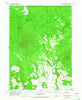Fuego Mountain Oregon Historical topographic map, 1:62500 scale, 15 X 15 Minute, Year 1960