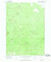 Fuzztail Butte Oregon Historical topographic map, 1:24000 scale, 7.5 X 7.5 Minute, Year 1967