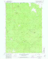 Fuzztail Butte Oregon Historical topographic map, 1:24000 scale, 7.5 X 7.5 Minute, Year 1967