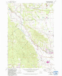Gales Creek Oregon Historical topographic map, 1:24000 scale, 7.5 X 7.5 Minute, Year 1979