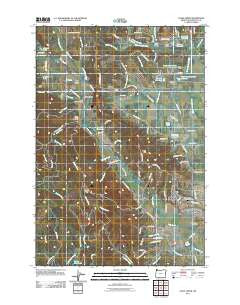 Gales Creek Oregon Historical topographic map, 1:24000 scale, 7.5 X 7.5 Minute, Year 2011