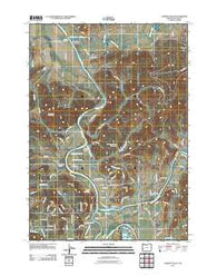 Garden Valley Oregon Historical topographic map, 1:24000 scale, 7.5 X 7.5 Minute, Year 2011