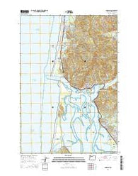 Garibaldi Oregon Current topographic map, 1:24000 scale, 7.5 X 7.5 Minute, Year 2014