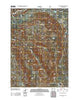 Garwood Butte Oregon Historical topographic map, 1:24000 scale, 7.5 X 7.5 Minute, Year 2011