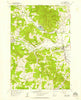 Gaston Oregon Historical topographic map, 1:24000 scale, 7.5 X 7.5 Minute, Year 1956