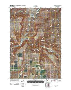 Gateway Oregon Historical topographic map, 1:24000 scale, 7.5 X 7.5 Minute, Year 2011