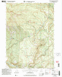 Gearhart Mountain Oregon Historical topographic map, 1:24000 scale, 7.5 X 7.5 Minute, Year 2004