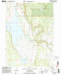 Gerber Reservoir Oregon Historical topographic map, 1:24000 scale, 7.5 X 7.5 Minute, Year 2004