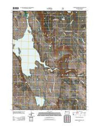Gerber Reservoir Oregon Historical topographic map, 1:24000 scale, 7.5 X 7.5 Minute, Year 2011