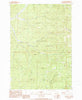 Gerow Butte Oregon Historical topographic map, 1:24000 scale, 7.5 X 7.5 Minute, Year 1990