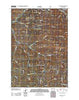 Gerow Butte Oregon Historical topographic map, 1:24000 scale, 7.5 X 7.5 Minute, Year 2011