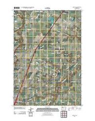 Gervais Oregon Historical topographic map, 1:24000 scale, 7.5 X 7.5 Minute, Year 2011