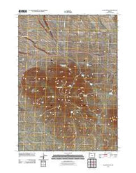 Glass Buttes Oregon Historical topographic map, 1:24000 scale, 7.5 X 7.5 Minute, Year 2011