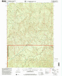 Goat Point Oregon Historical topographic map, 1:24000 scale, 7.5 X 7.5 Minute, Year 1997