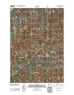 Goat Point Oregon Historical topographic map, 1:24000 scale, 7.5 X 7.5 Minute, Year 2011