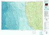 Gold Beach Oregon Historical topographic map, 1:100000 scale, 30 X 60 Minute, Year 1993