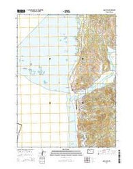 Gold Beach Oregon Current topographic map, 1:24000 scale, 7.5 X 7.5 Minute, Year 2014