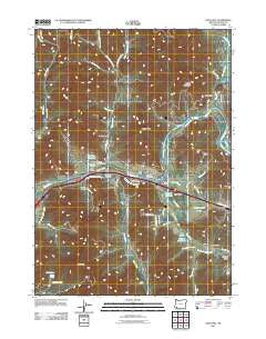 Gold Hill Oregon Historical topographic map, 1:24000 scale, 7.5 X 7.5 Minute, Year 2011